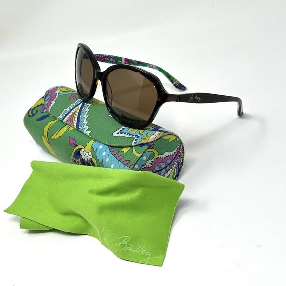Vera Bradley Sunglasses BETTY EMD EMERALD PAISLEY  With Case main image 7